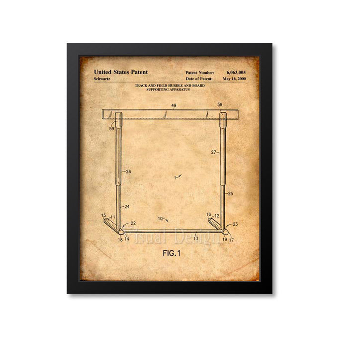 Hurdle Patent Print