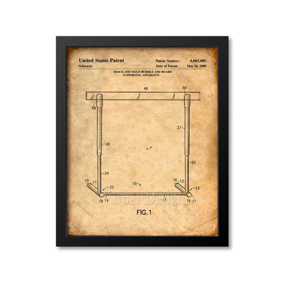 Hurdle Patent Print