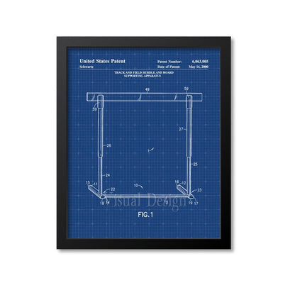 Hurdle Patent Print