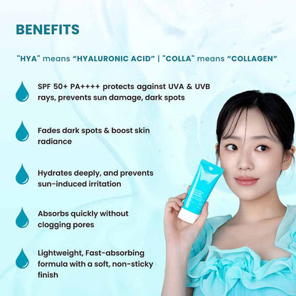 Hyaluronic + Collagen Sunscreen SPF 50+ PA++++