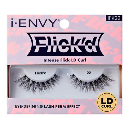 i Envy Flick'd Intense Flick LD Curl Eyelashes