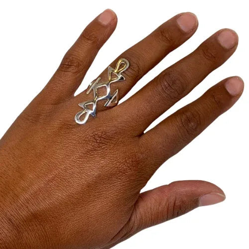 Iao Ring Silver - Yelena Noah Designs
