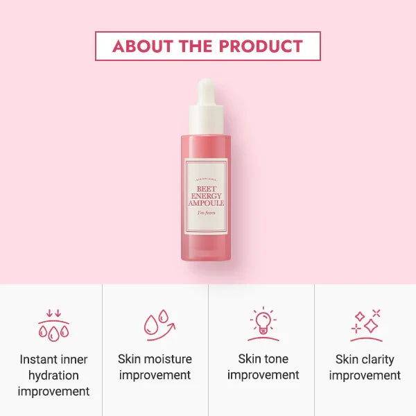 I'M FROM Beet Energy Ampoule سيروم البنجر الأحمر من ام فروم