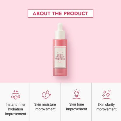 I'M FROM Beet Energy Ampoule سيروم البنجر الأحمر من ام فروم