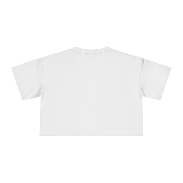 thtgrlreads unisex white cropped t-shirt with a relaxed fit and soft, smooth fabric designed for comfort and casual style with no visible graphics or text.