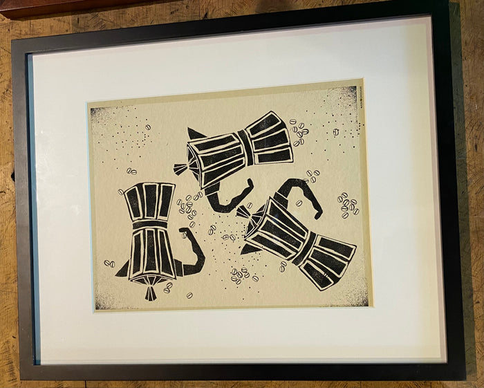 Framed Giclee Fine Art Print - Ash Cascade