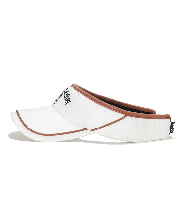 Imperial Cut Jacquard Visor | MEN and WOMEN