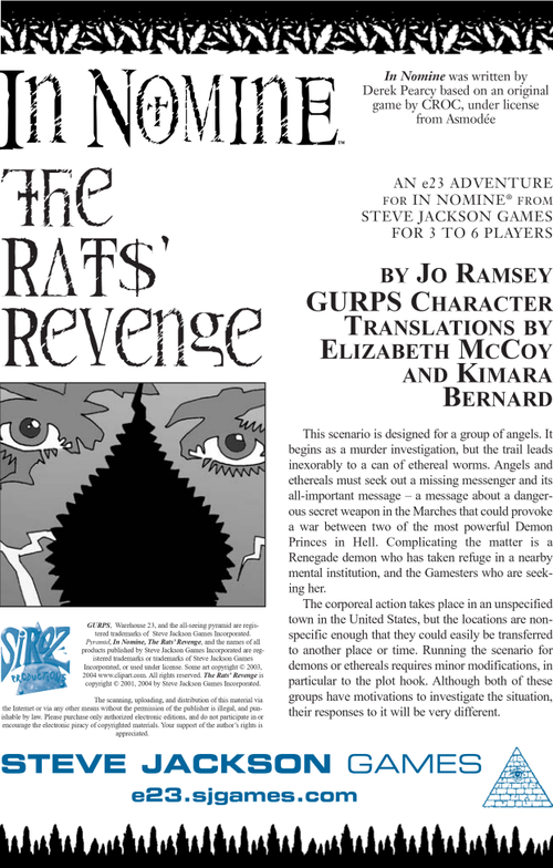 In Nomine: The Rats' Revenge
