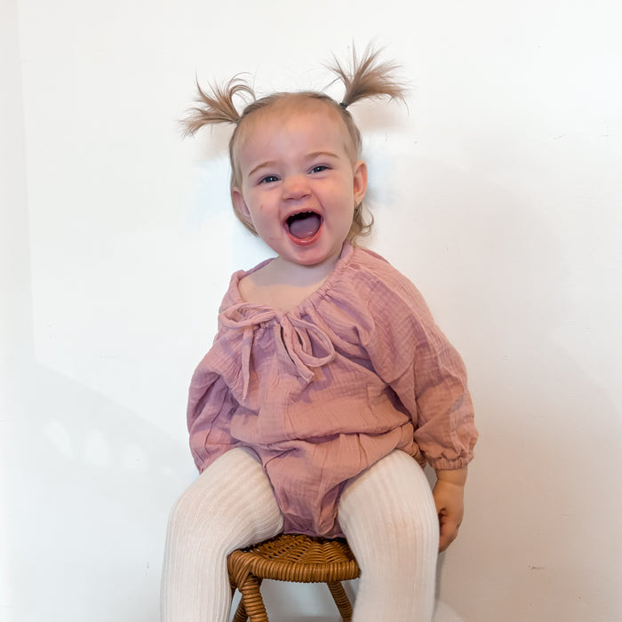 ‘Indie’ Romper - Carnation