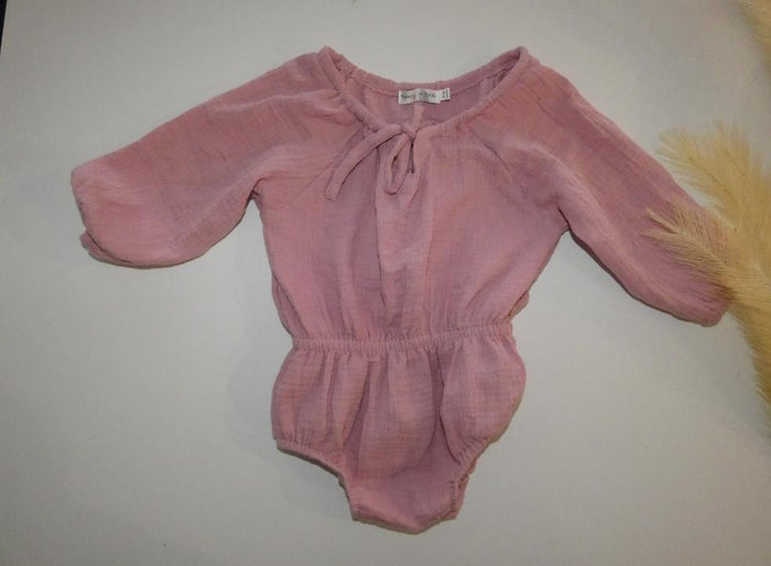 ‘Indie’ Romper - Carnation