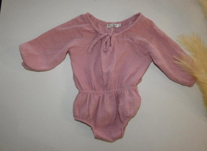 ‘Indie’ Romper - Carnation
