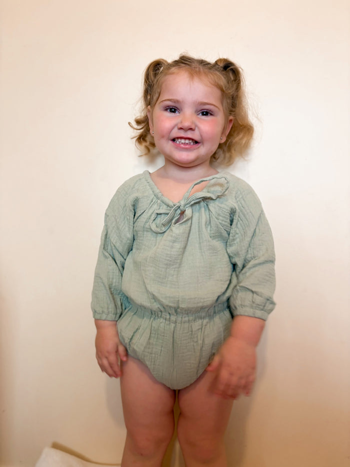 ‘Indie’ Romper - Moss