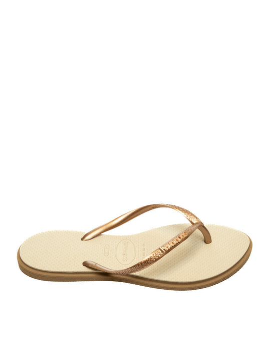 HAVAIANAS infradito slim point oro/beige 4149584 SLIM POINT-6842