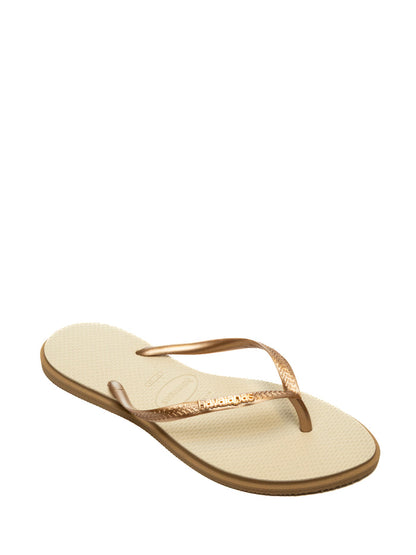 HAVAIANAS infradito slim point oro/beige 4149584 SLIM POINT-6842
