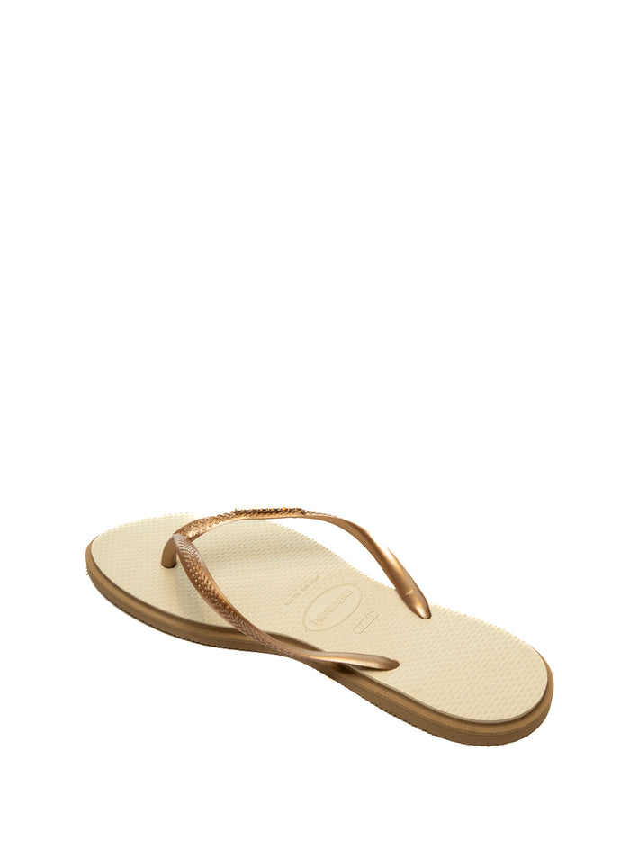 HAVAIANAS infradito slim point oro/beige 4149584 SLIM POINT-6842