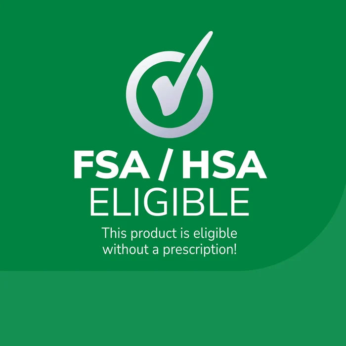 FSA/HSA eligible badge for Dr.Scholl's ingrown toenail pain reliever kit