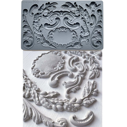 Iron Orchid Decor Mould - Olive Crest