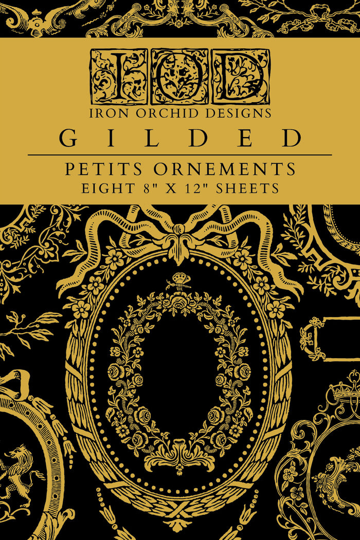 Iron Orchid Designs - Petite Ornements Foil Transer - 8x12