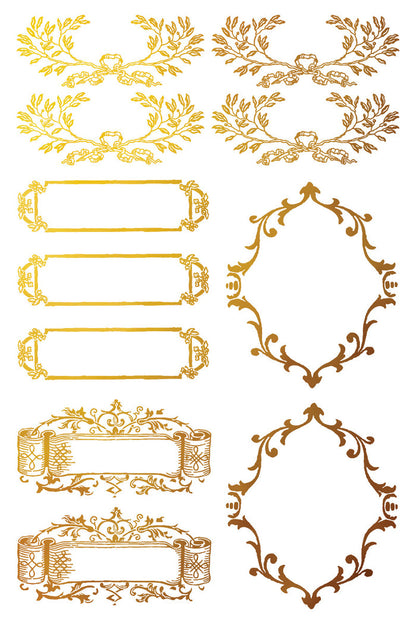 Iron Orchid Designs - Petite Ornements Foil Transer - 8x12