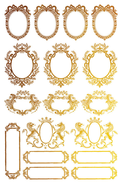 Iron Orchid Designs - Petite Ornements Foil Transer - 8x12
