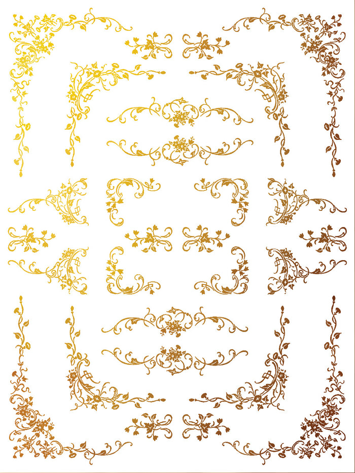 Iron Orchid Designs - Si Belle Foil Transer - 12x16