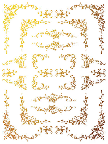 Iron Orchid Designs - Si Belle Foil Transer - 12x16