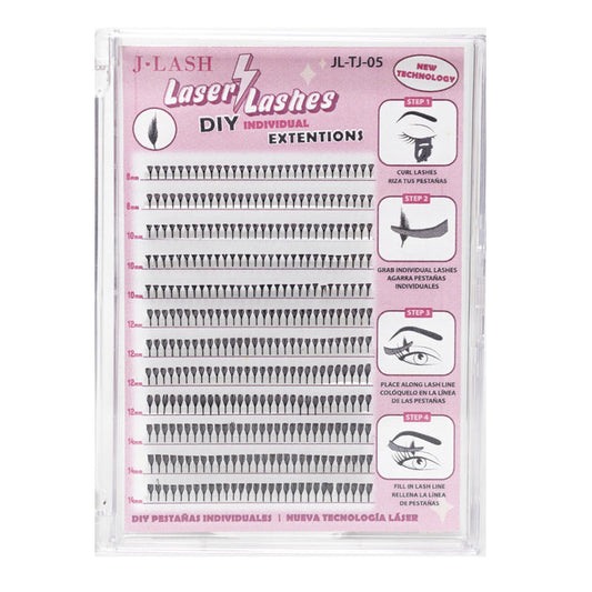 J Lash Laser Lashes DIY Individual Extensions 120pcs