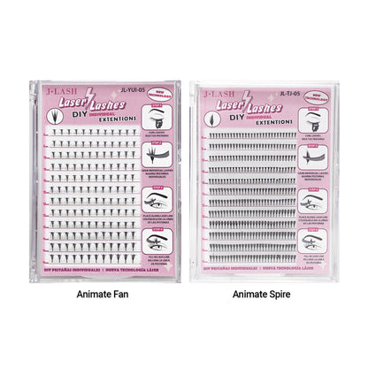 J Lash Laser Lashes DIY Individual Extensions 120pcs