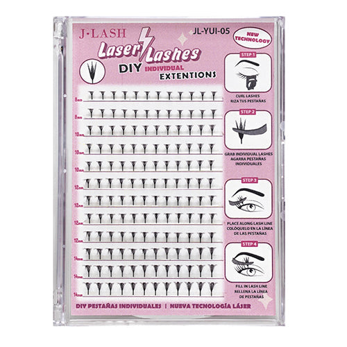 J Lash Laser Lashes DIY Individual Extensions 120pcs