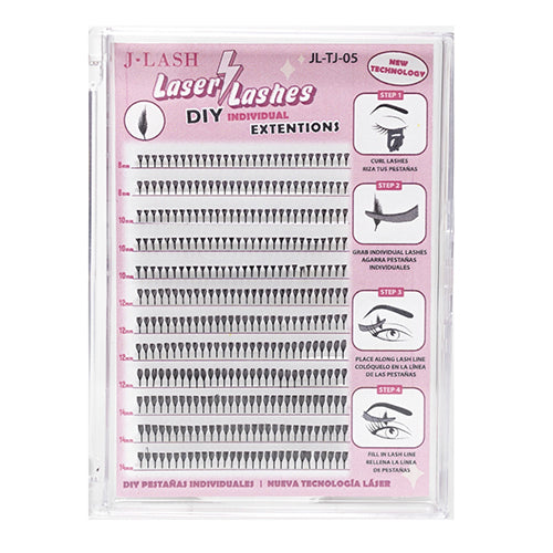 J Lash Laser Lashes DIY Individual Extensions 120pcs