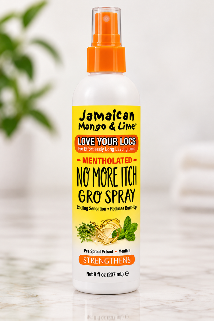 Jamaican Mango & Lime Mentholated No More Itch Gro Spray – 8 oz