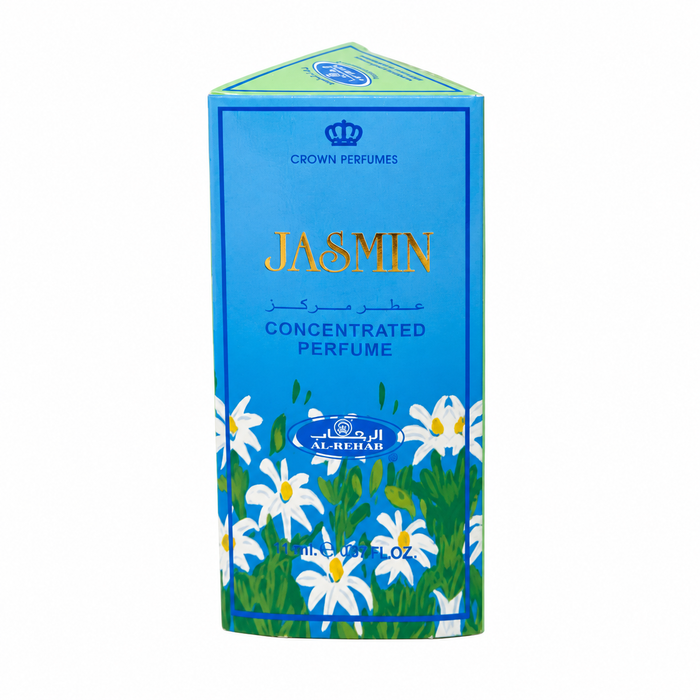 Jasmin 6ml Roll-On Perfume Oil by Al-Rehab – Single Unit (Inventory Stock)