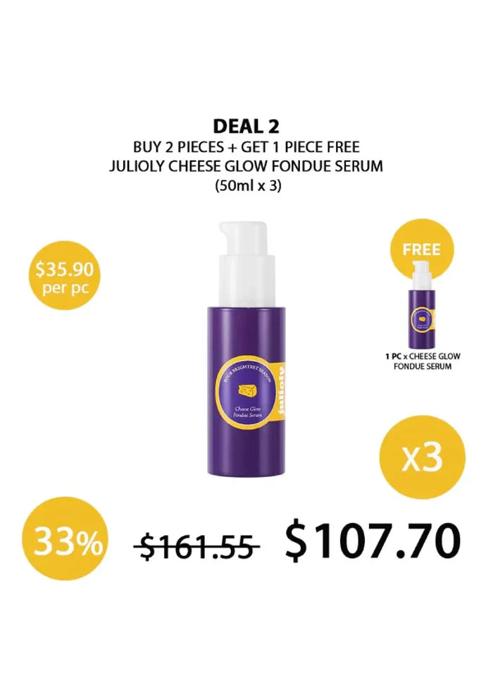 (BUY 2+1 FREE) JULIOLY CHEESE GLOW FONDUE SERUM
