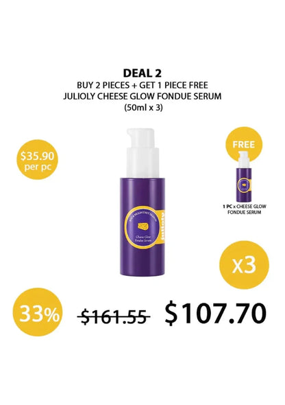 (BUY 2+1 FREE) JULIOLY CHEESE GLOW FONDUE SERUM