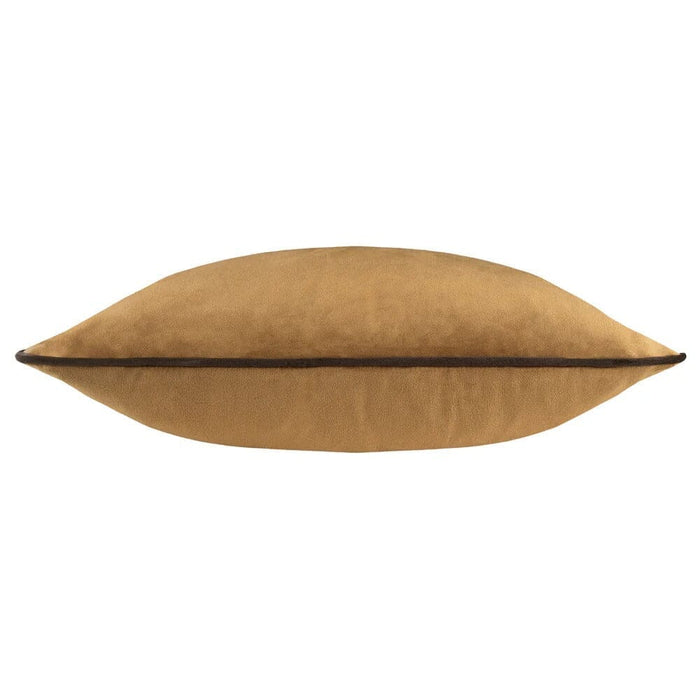 Juniper Caramel & Chocolate Velvet Cushion Cover - 45 x 45cm Textiles