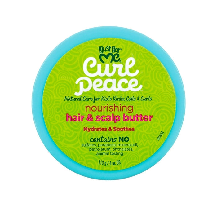 Just For Me Curl Peace Nourishing Hair & Scalp Butter – 4 oz (113 g)