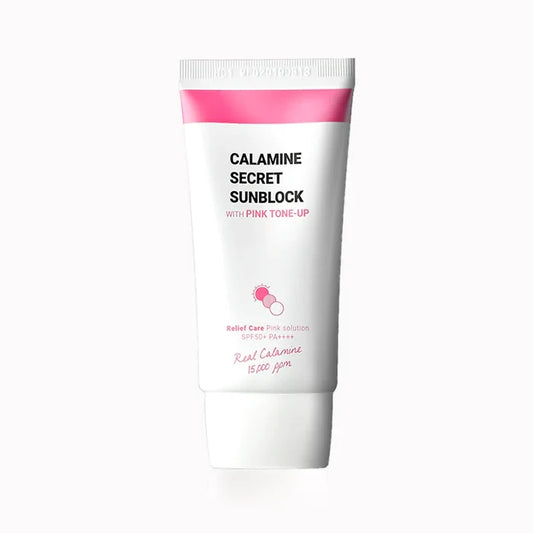 K SECRET calamine secret sunblock with pink tone up for all skin type spf 50+ pa++++