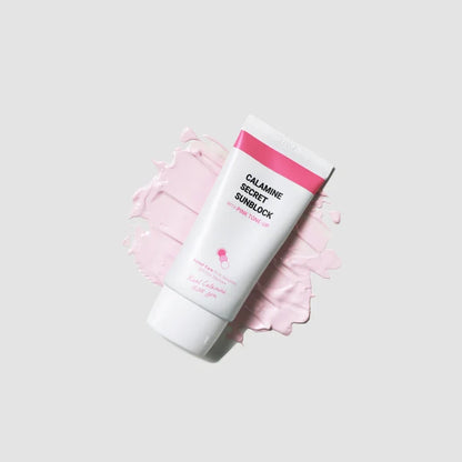 K SECRET calamine secret sunblock with pink tone up for all skin type spf 50+ pa++++