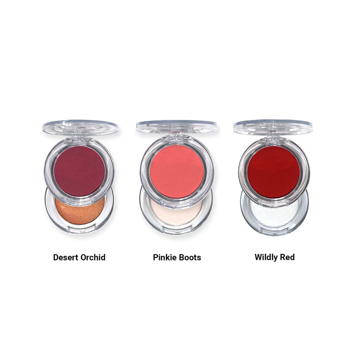 Kara Beauty Caboodle Kisses Double Stack Lip Powder & Lip Gloss 0.2oz/ 5.5g - ikatehouse