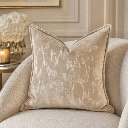 Katy Mink Chenille Patterned Cushion Cover - 45x45cm Textiles