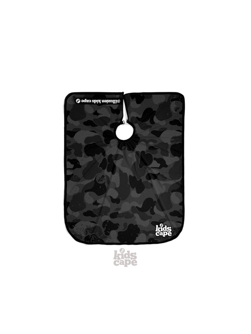 KIDS Camo Black PRO Cape
