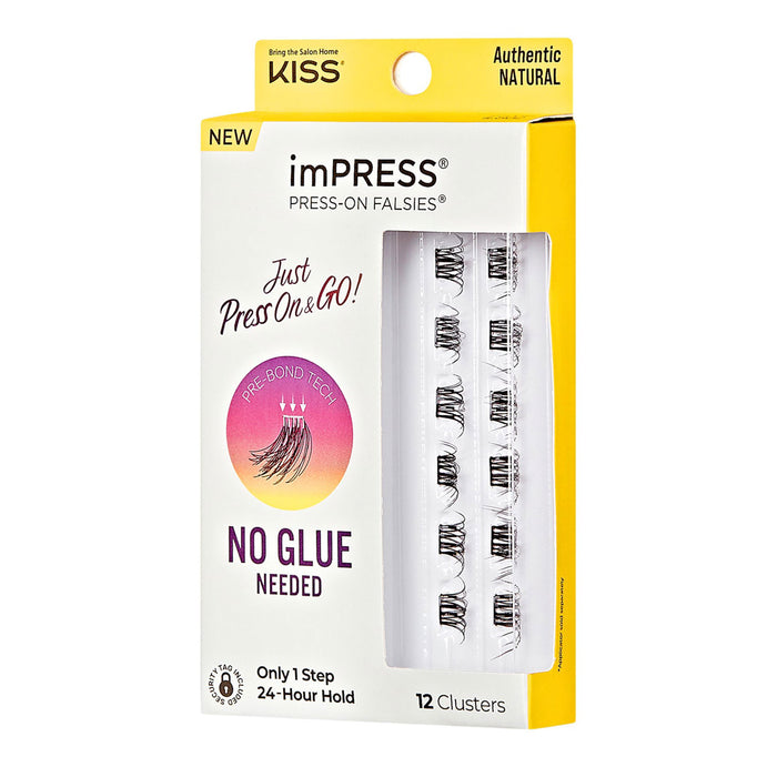 Kiss imPress Press on No Glue Needed Cluster Eyelashes