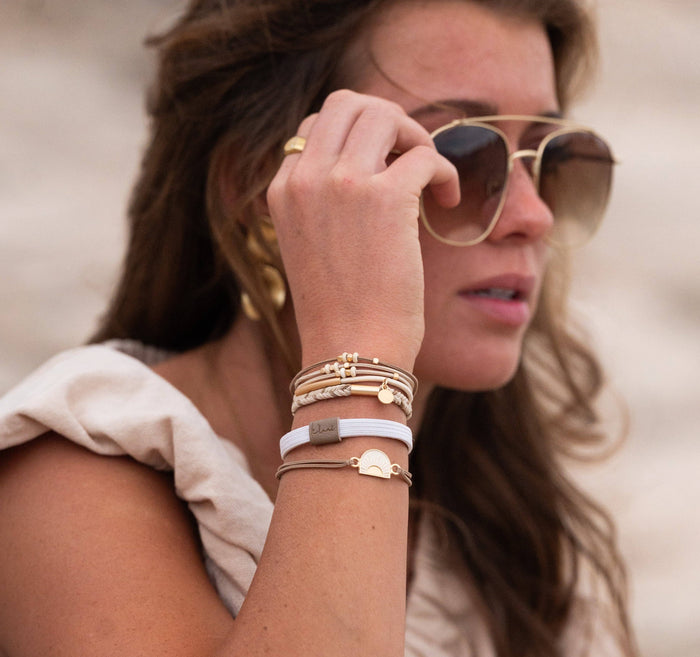 K’Lani Rise hair tie and bracelet set