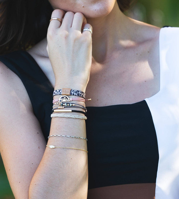 K’Lani Wild hair tie and bracelet set