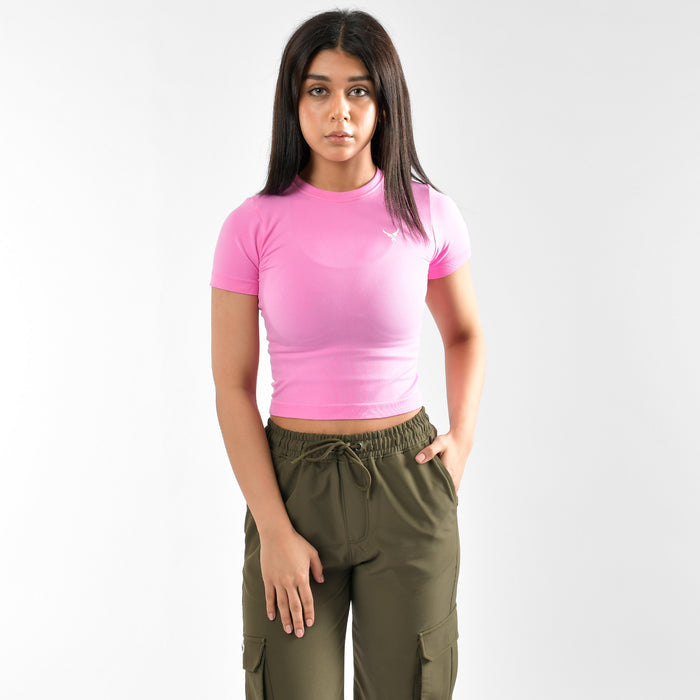 Knit Round Neck Short Sleeve - IRONGEAR Fitness