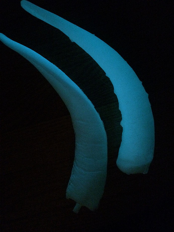 KRAMPUS MASK WITH GLOW IN THE DARK HORNS