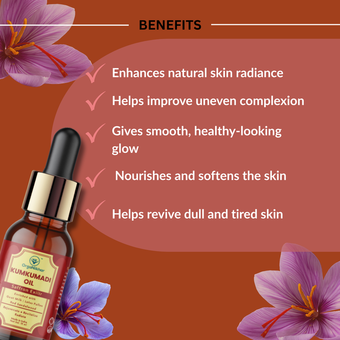 Kumkumadi Oil - Saffron Elixir
