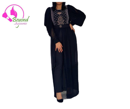 La Busca Fashion 2 Pieces perlage Noir