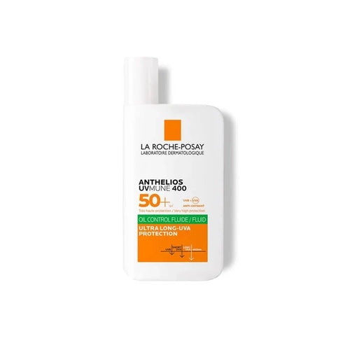 La Roche-Posay Anthelios UVMune 400 Oil Control Invisible Fluid SPF50+ for Oily, Blemish-Prone Skin