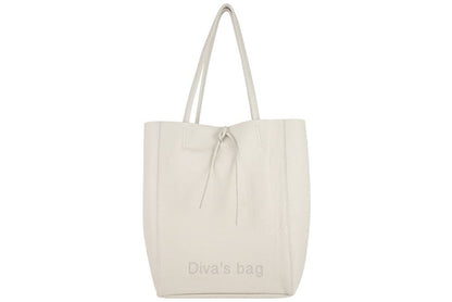 Ladies Soft Italian Real Leather Shopper Tote Bags Women Girls College Shoulder Handbags for Women